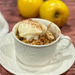 3 Minute Microwave Apple Crisp in a Mug - 31 Daily