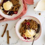 Microwave Blueberry Crisp Recipe - Urban Bliss Life