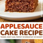 Applesauce Cake | Grateful Prayer | Thankful Heart