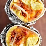 Southwest Breakfast Burritos - The Gunny Sack