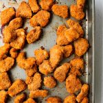 Baked Buffalo Chicken Nuggets ⋆ Books n' Cooks