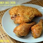 Crispy Oven Baked Chicken Thighs | The Kitchen Magpie