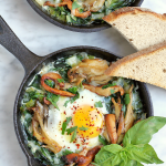 Oven Baked Eggs in Bread - My Kitchen Love