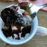 The Best Chocolate Self-Saucing Mug Cake Ever - Just a Mum