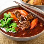 Beef Stew with Mushrooms In The Instant Pot - Foodness Gracious