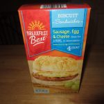 Breakfast Best Sausage Egg and Cheese Biscuit Sandwiches | ALDI REVIEWER