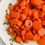 Brown Sugar Carrots (quick side dish) - Honey and Bumble Boutique