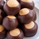Buckeyes - Chocolate Dipped Peanut Butter Balls | Foodtasia