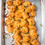 Buffalo Chicken Smashed Potatoes - My Kitchen Love
