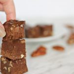 Chocolate Caramel Turtle Fudge Recipe - The Olive Blogger