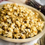 Microwave Caramel Popcorn