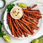 Crispy Baked Carrot Fries - Host The Toast