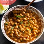 Easy Chana Masala Recipe - Pressure Cooker Recipe - My Tasty Curry