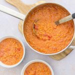 Easy Tomato and Red Lentil Soup (Vegan) - Easy Peasy Foodie