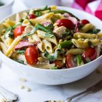 Chicken Pesto Pasta Salad - The Beach House Kitchen