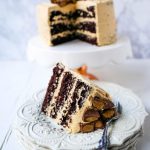 Chocolate Cake with Peanut Butter Frosting – Modern Honey