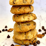Low Carb & Sugar Free Chocolate Chip Pecan Cookies