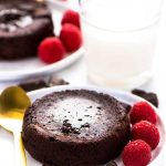 Gluten Free Molten Chocolate Lava Cakes - What the Fork