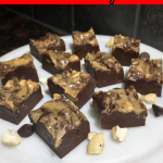 Better than Reese's Chocolate Peanut Butter Fudge - fed by sab