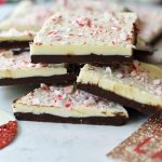 Homemade chocolate peppermint bark - Foodness Gracious