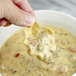 Classic Velveeta Rotel Dip with Sausage · Erica's Recipes