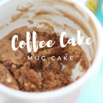 Healthy Coffee Cake in a Mug - Lauren Fit Foodie