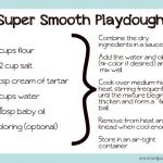Playdough Recipe: An Old Favorite With a Smooth New Twist