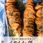 Skewered Roasted Sweet Potatoes - Foodness Gracious