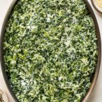 Easy Creamed Spinach Casserole Recipe - No Spoon Necessary