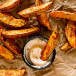 Easy Roast Potato Wedges - AeslinBakes