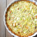 Smoked Salmon Quiche with Crispy Potato Crust - A Love Letter To Food