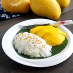 A taste of memories -- Echo's Kitchen: 【泰式芒果糯米饭】Thai Mango Sticky Rice  (Khao Niaow Ma Muang)