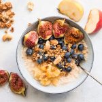 Oatmeal with Figs, Apples and Cinnamon - La Cuisine de Géraldine