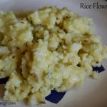 Spicy Tangy: Rice Flour Khichu [Microwave Recipe]