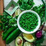 Creamy Avocado Pea Gazpacho (kid friendly) - Craving Avocados