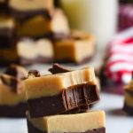 Chocolate Peanut Butter Fudge • Dance Around the Kitchen