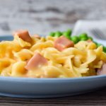 One-Pot Cheesy Ham and Noodle Casserole • Dance Around the Kitchen