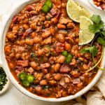 Easy Charro Beans (Mexican Pinto Beans) - No Spoon Necessary