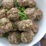 Herbed Lamb Meatballs (Paleo)
