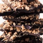 Easy Microwave Peanut Brittle with Chocolate - Munchkin Time