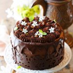 Eggless Chocolate Cake microwave version - Ribbons to Pastas