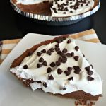 Lightened Up Frozen Chocolate Pie - Chocolate Slopes®