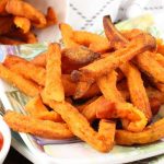 Frozen Sweet Potato Fries In air Fryer - Savory Thoughts