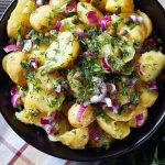 Golden and Sweet Potato Salad | The Vegan Atlas