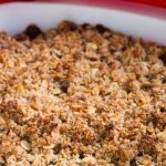 Plum Crumble microwave or oven, as you please | Big purple dragon