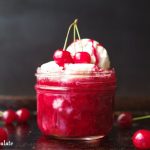 Microwave Cherry Cobbler - the best cobbler in a mug!