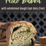 Gluten Free Pesto Babka – with wholemeal bread dough