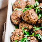 Healthy Wild Mushroom and Grass-Fed Beef Oven Baked Meatballs - Abra's  Kitchen