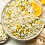 Greek Lemon Rice (25 minute recipe!) - No Spoon Necessary