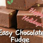 Quick and Easy Chocolate Fudge Recipe - Falafel Recipe